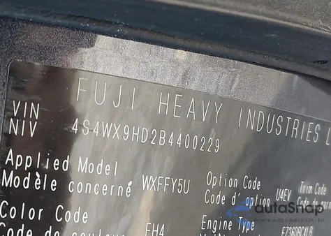 2011 Subaru Tribeca 3.6R Limited z USA, uszkodzony, nr VIN 4S4WX9HD2B4400229